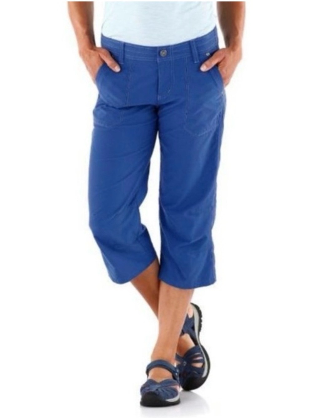 Kuhl Kendra Kapri Floral Hiking Outdoor Capri Pants Womens Size 14